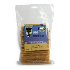 Treateaters Twisted Stick Natural 8 mm 500g - Hundtugg - 12 Pack Naturell - 500 g