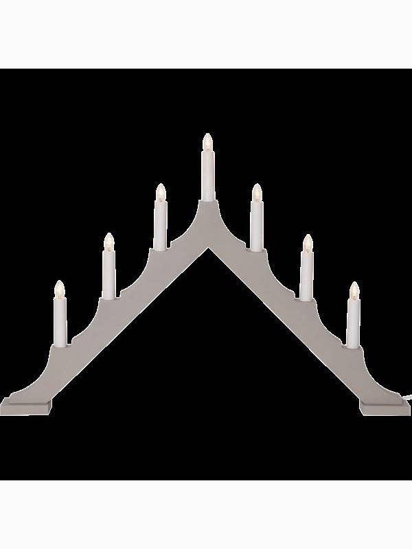 Ljusstake Alma Beige 58,5cm