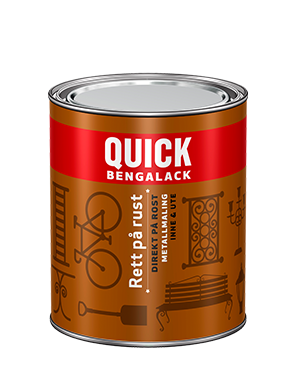 Jotun Quick Bengalack Direkte På Rust (HAMMERITE) 0,25 L