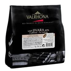 Valrhona Jivara Mælkechokolade 40% Feves 1 KG