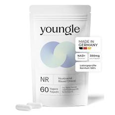 100% reines NAD+ Nicotinamide Riboside Chloride 300mg - 2+ Monat Kur - Entwickelt von Ärzten - Alternative zu NMN - Made in Germany - 60 - Niacinamide, Nikotinsäure, Nicotinamide Riboside
