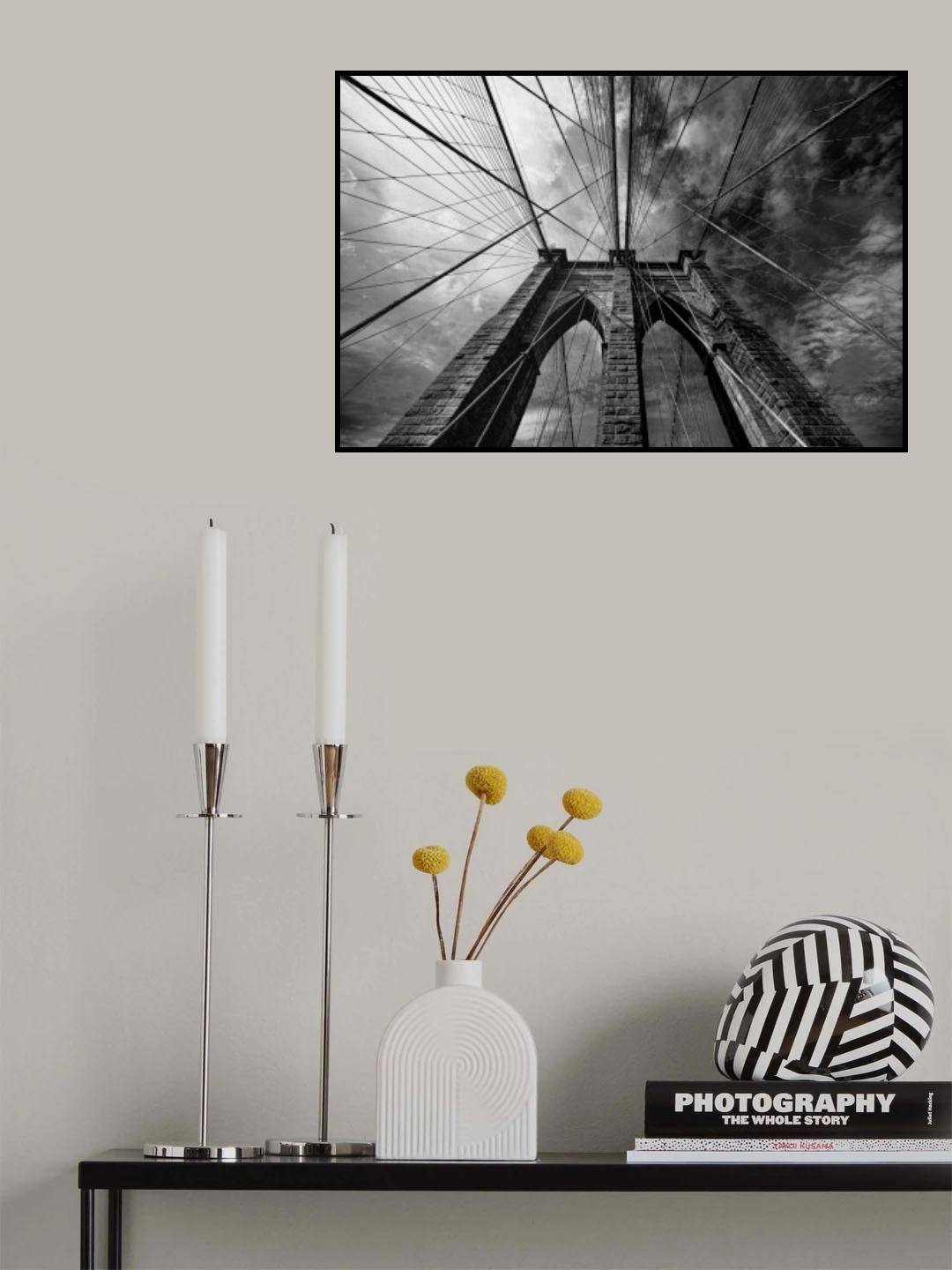 Brooklin Poster och Canvastavla - Canvas 70x50 cm