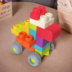 Babyleksaker Sensoriska leksaker Reseleksaker Montessorileksaker Mjuk handskallra Boll Gripklocka För 0-12 månader Spädbarn Nyfödda Tidig Pedagogisk B - Multifärgad (32 st,18 st,26 st)