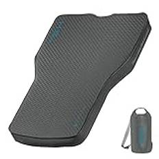 LOSTHORIZON Campingluftmadrass med skum för Tesla, självuppblåsande sovdyna med pumpsäck, 11,5 cm tjock, R-värde 13, modell Y