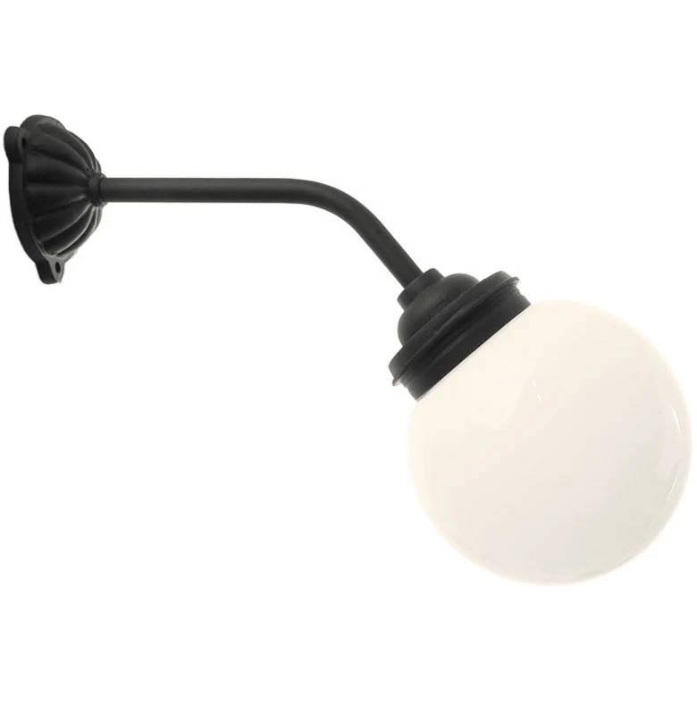 Gårdslampa 45gr Rak Kort