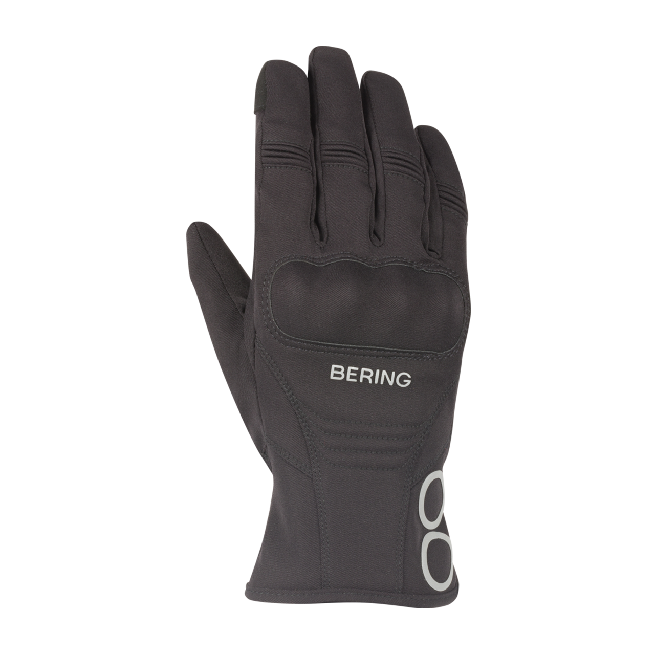 MC-Handsker Bering Tivano Dame SortXXL - Sort - XXL