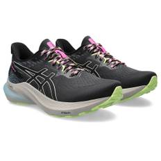 Asics GT-2000 12 TR Laufschuhe Damen schwarz pink solargelb