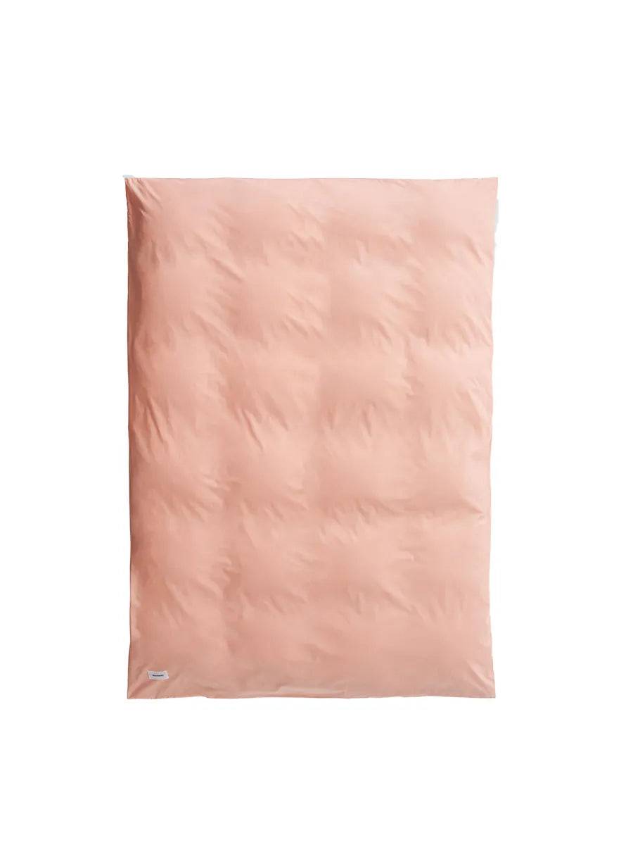 Pure Poplin Duvet Cover Single 140x220 cm fra Magniberg Peach - Jacobsen Plus