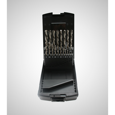 Vänsterborr Left Drill Set 1-10 mm (19 delar)