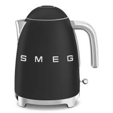 Vattenkokare, 1,7 L, Matt svart - Smeg