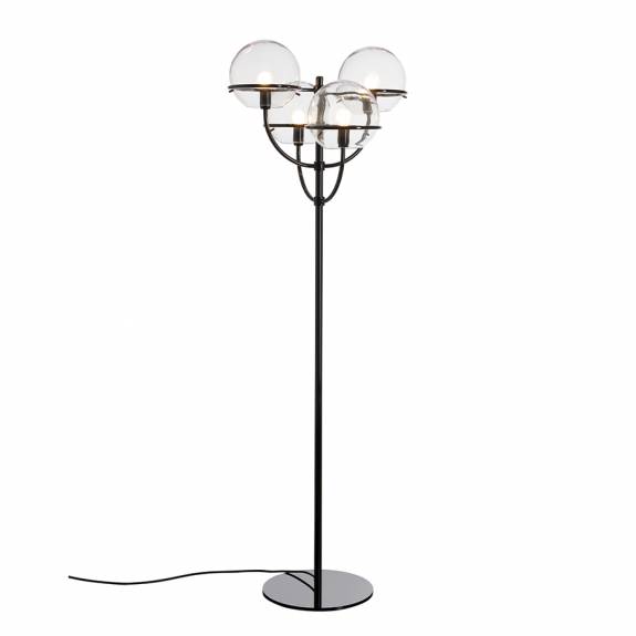 Lyndon 351 Golvlampa Lacquered Black