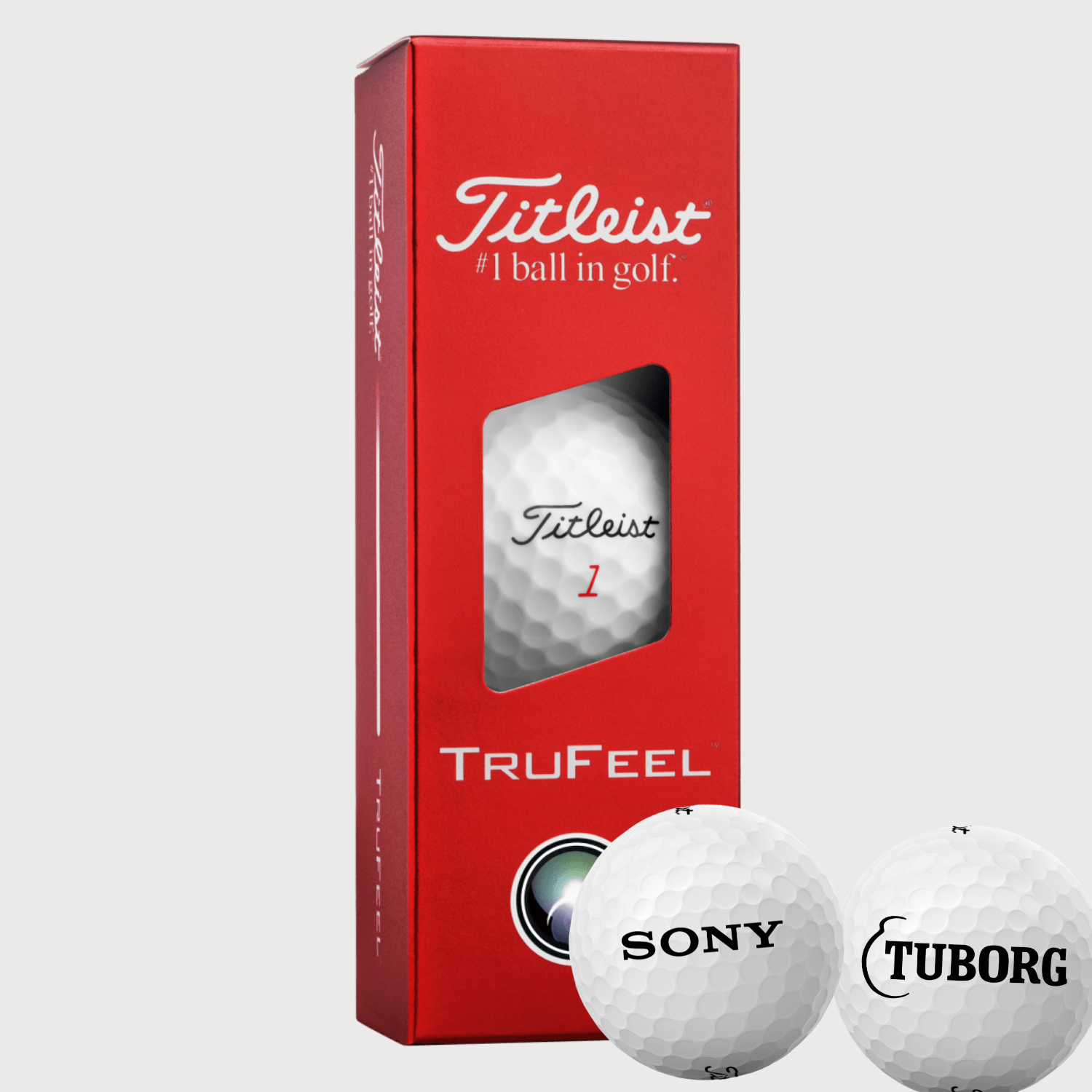 Golfbolde med Express Logo - Titleist Trufeel