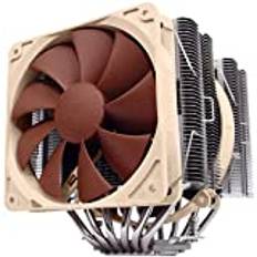 Noctua NH-D14, premium CPU-kylare med NF-P14 PWM och NF-P12 PWM-fläkt (brun)