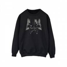 Star Wars Womens/Ladies Darth Vader Helmet Sweatshirt L svart