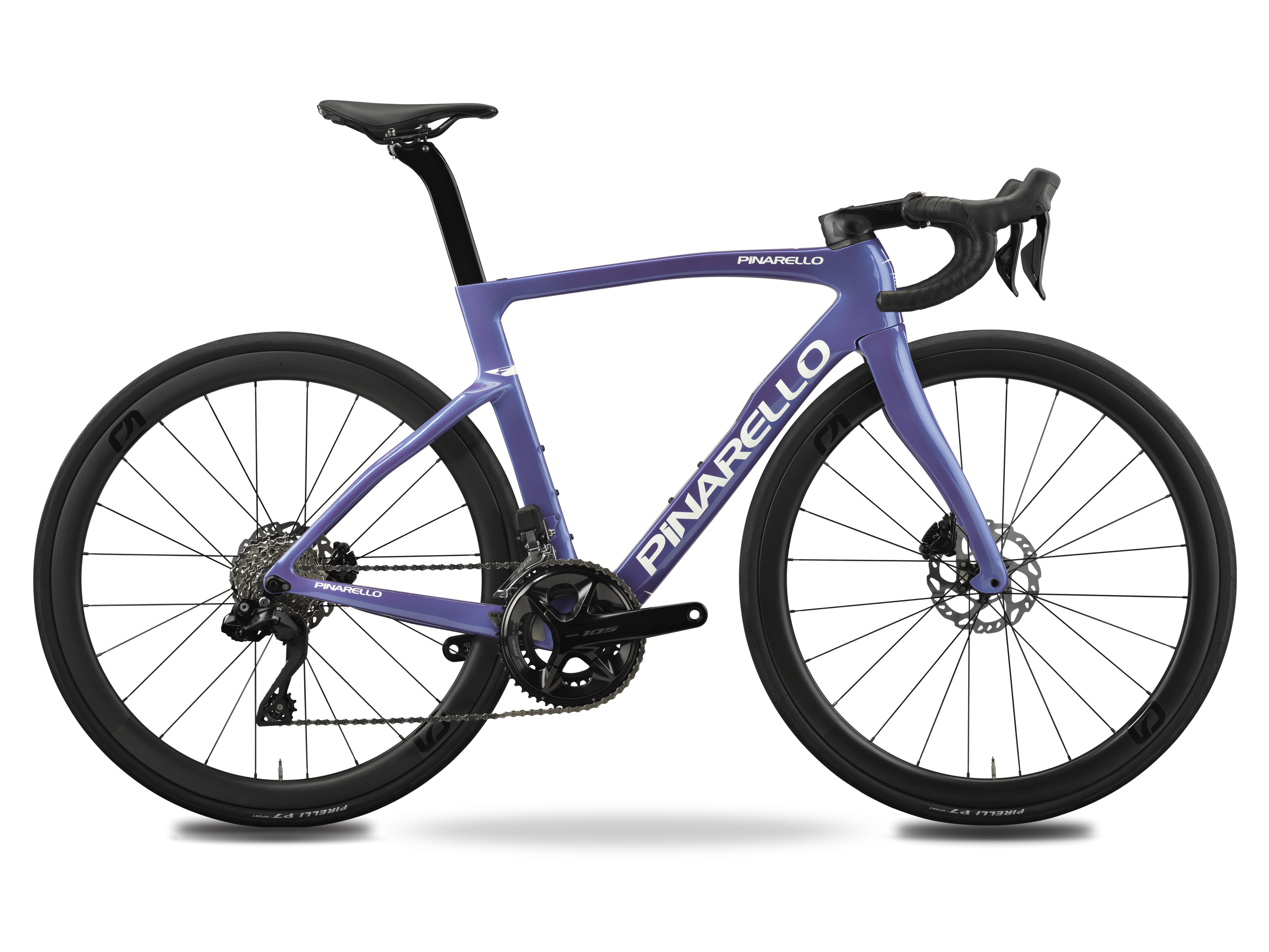 Pinarello F5 2025 - Shimano 105 Di2 2x12sp - DT Swiss A1800 30DB - 143 / 465 / COBALT BLUE (465)