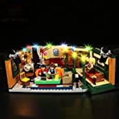 GC Light Kit för Lego Friends Central Perk 21319 (Lego Set ingår inte) (Klassisk)