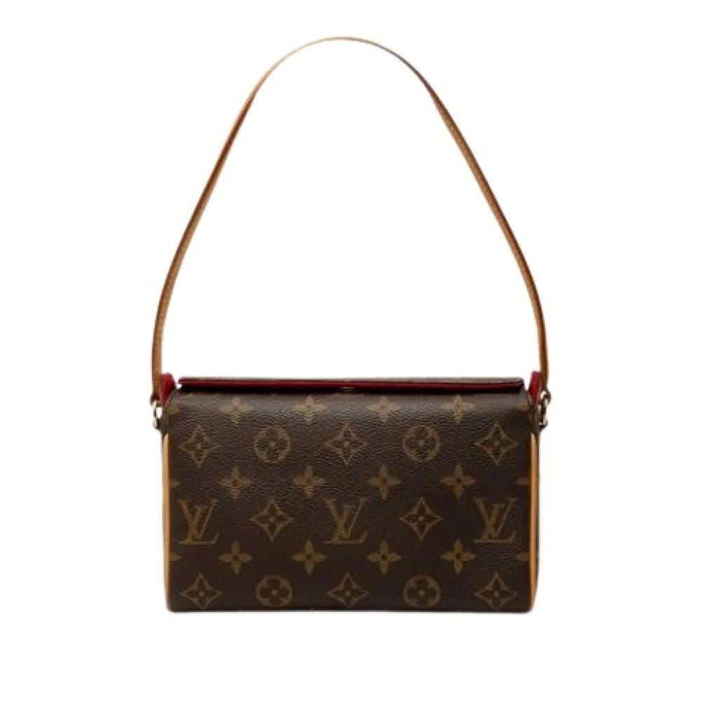 Louis Vuitton Vintage Pre-owned Recital Skuldertaske - Vintage - Dame - Brun - ONE SIZE - Uld