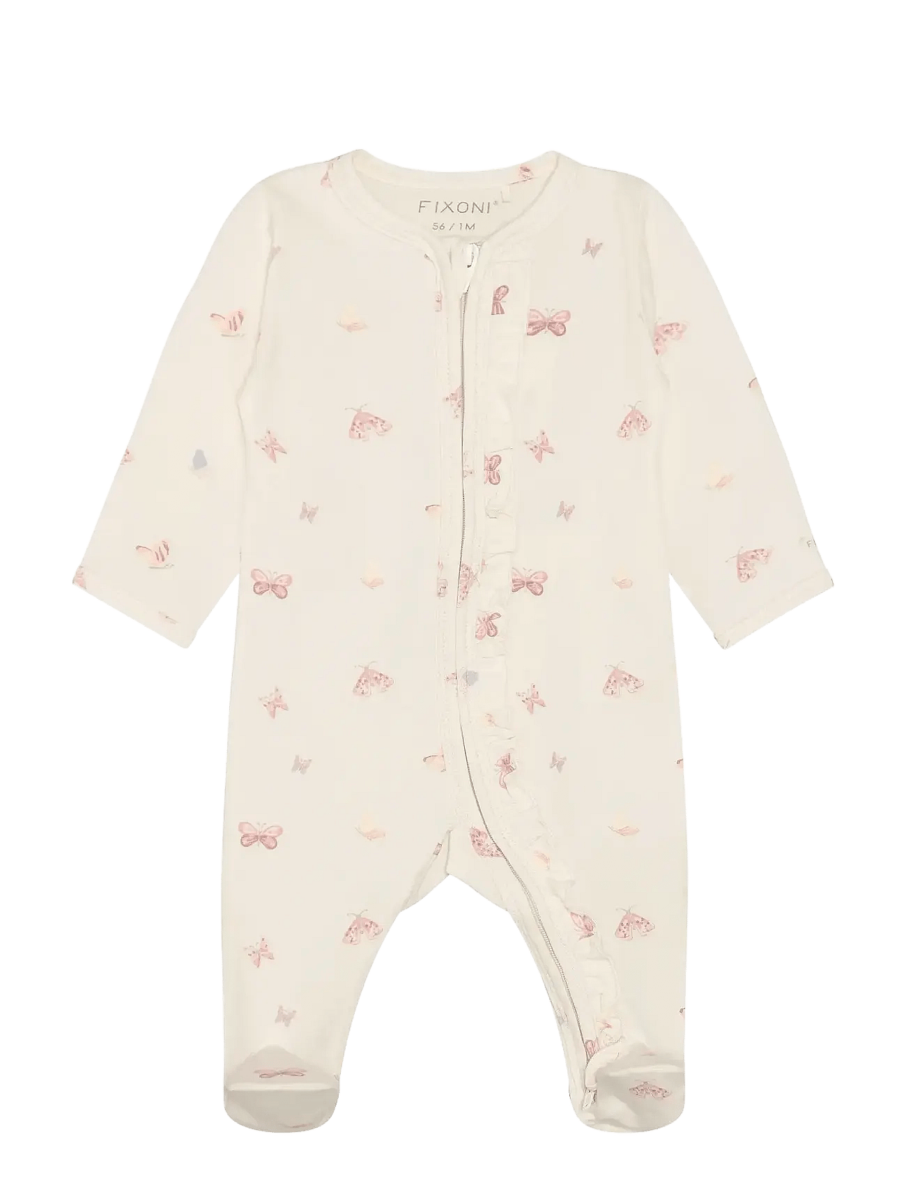 Fixoni Nightsuit W. Feet - Pink - 74