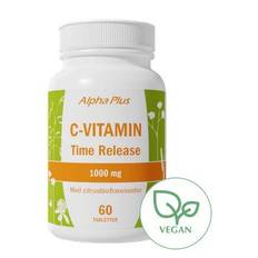 Alpha Plus C-Vitamin Time Release 1000mg 60 tabaletter