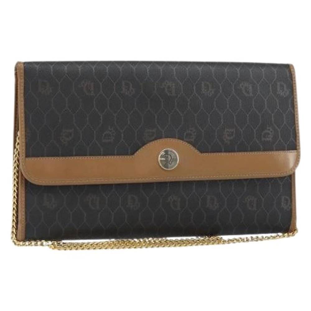 Dior Vintage Pre-owned Vintage Skuldertaske - Vintage - Dame - Sort - ONE SIZE - Uld
