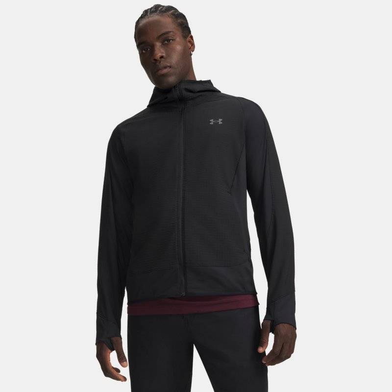 Under Armour Explor Offgrid Men's Full-Zip Hoodie Black / Castlerock XXL