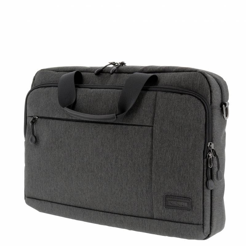 Pierre New Classic Line computertaske 14" nylon gråbrun | Restsalg