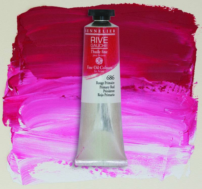 Sennelier Rive Gauche Oljefärg 40 ml Primary Red 686 (3F)
