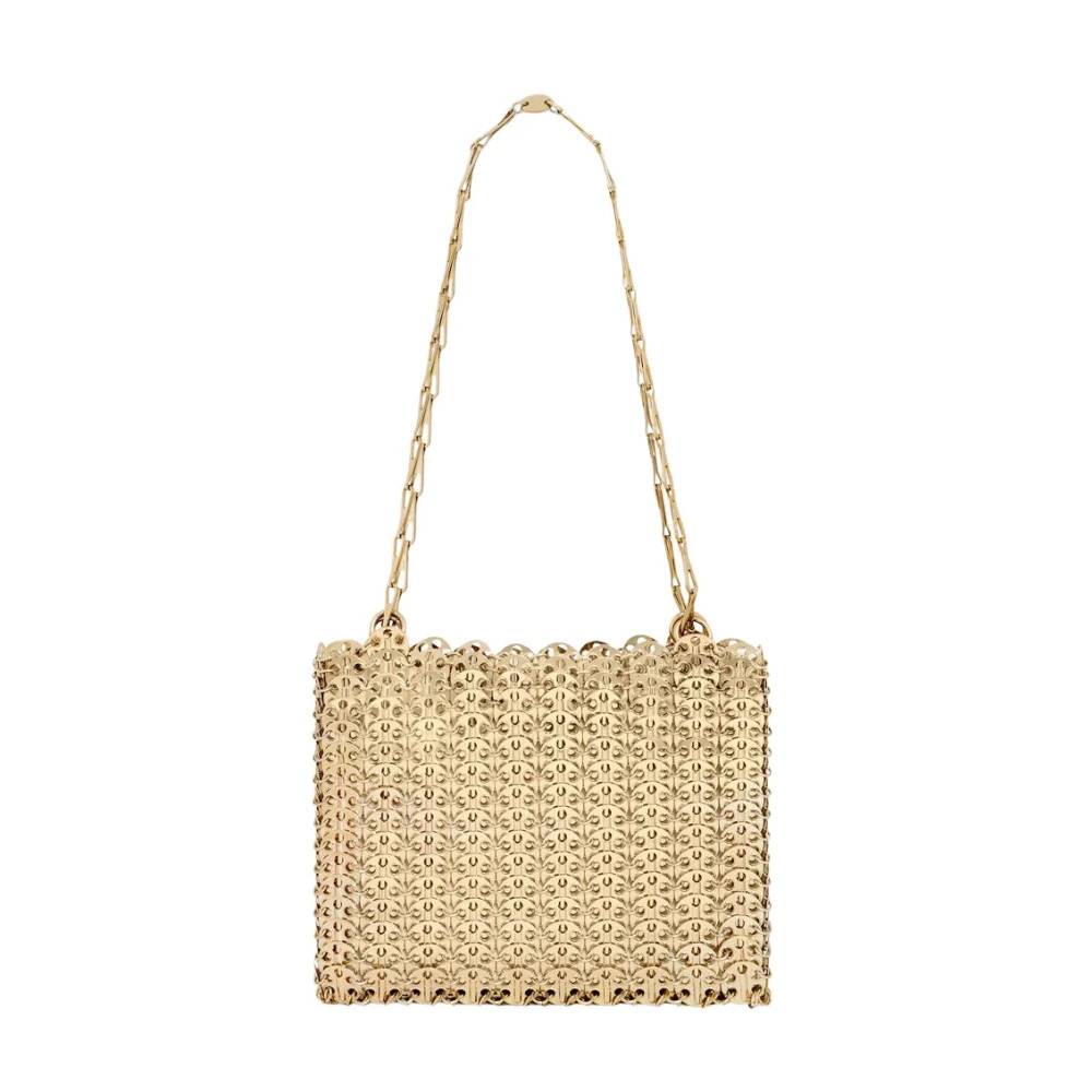 Rabanne Lys Guld 1969 Clutch Taske - Tasker - Dame - Beige - ONE SIZE - Uld