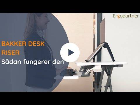 Bakker Desk Riser - hævesænke bordplade