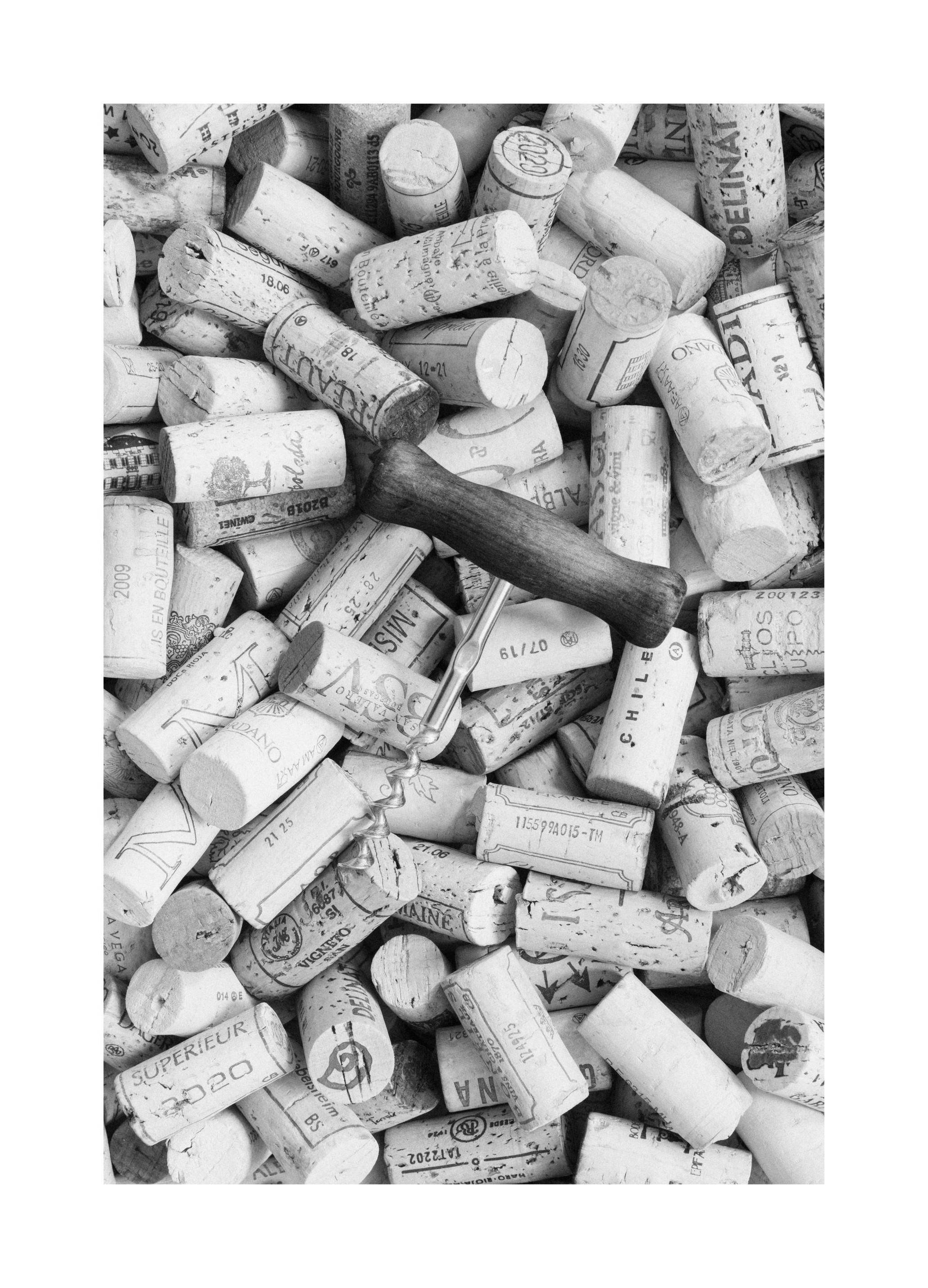 Wine Corks Poster (30x40 cm)