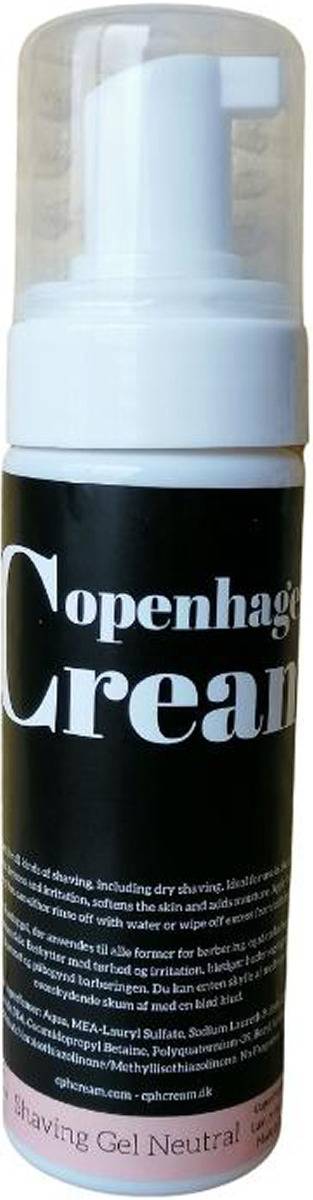 Copenhagen cream shaving gel neutral 150ml