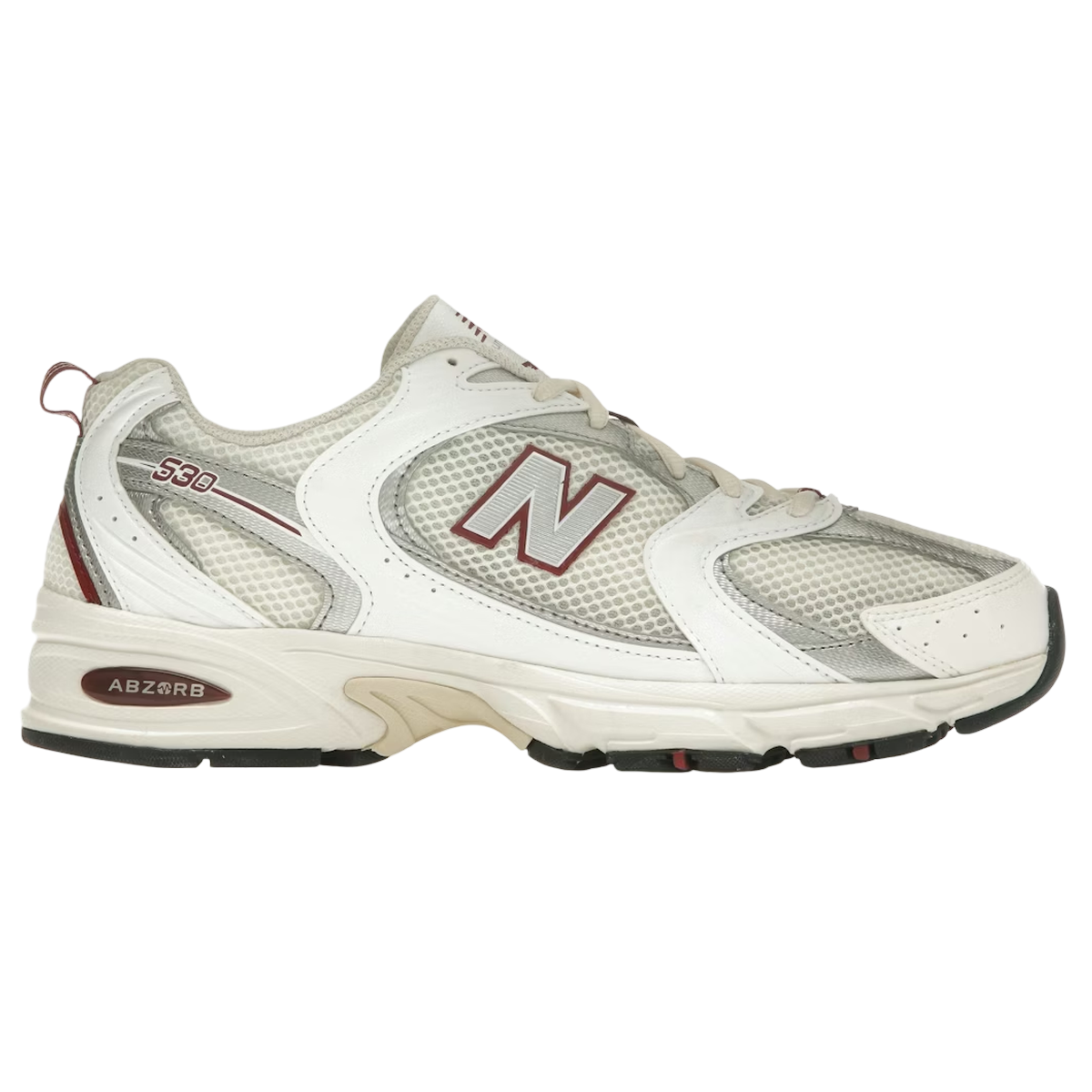 New Balance 530 Sea Salt Mercury Red - 45.5