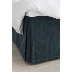 Ellos Home - Sengekappe Altro i bouclé, højde 52 cm - Blå
