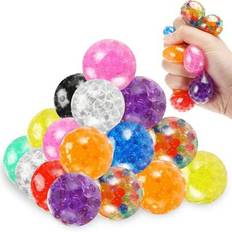 2/5/10/20/30PCS Stressbollar, Sensorisk stresspressboll för vuxna, Färgglada stressavlastande klämbollar, Fidget Toy, Födelsedagsfester, Presentpåsefy - Multifärgad (20 st,30 st,5 st,10 st,2 st)