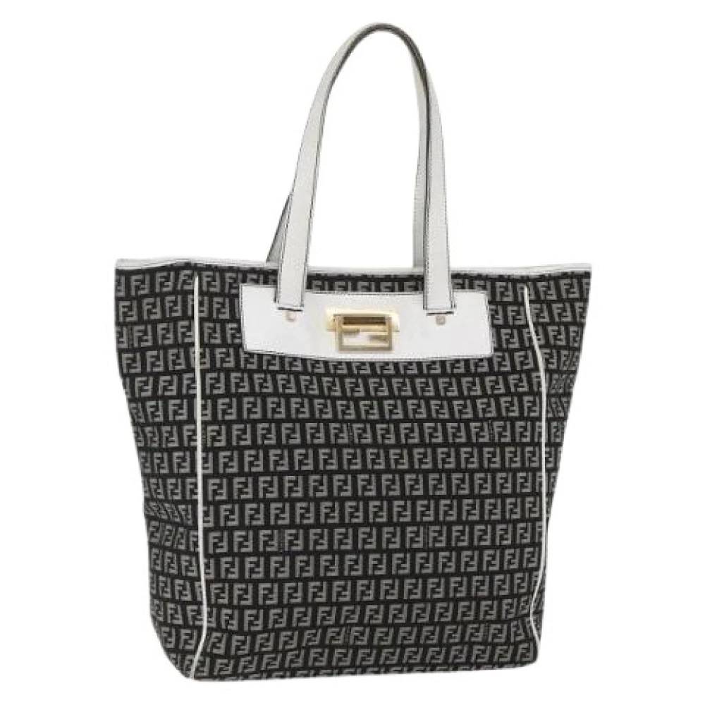 Fendi Vintage - Pre-owned Canvas Tote Bag Vintage - Dam - ONE Size -