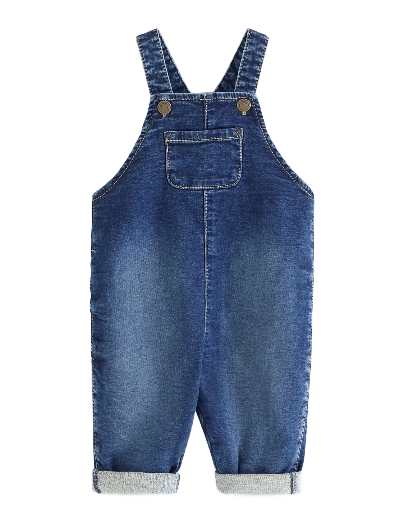 Lindex Dungarees In Denim - Blue - 92