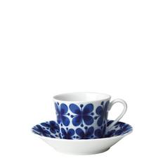 Rörstrand Mon Amie Coffee Cup 14Cl & Saucer Set Blå