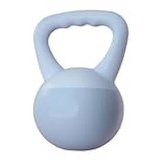 Hantel Kettlebell Fitness Utrustning Kettlebell Hantel Höft Styrketräning Träning Mjuk Botten Kettlebell Hantelset(Blue,5KG)