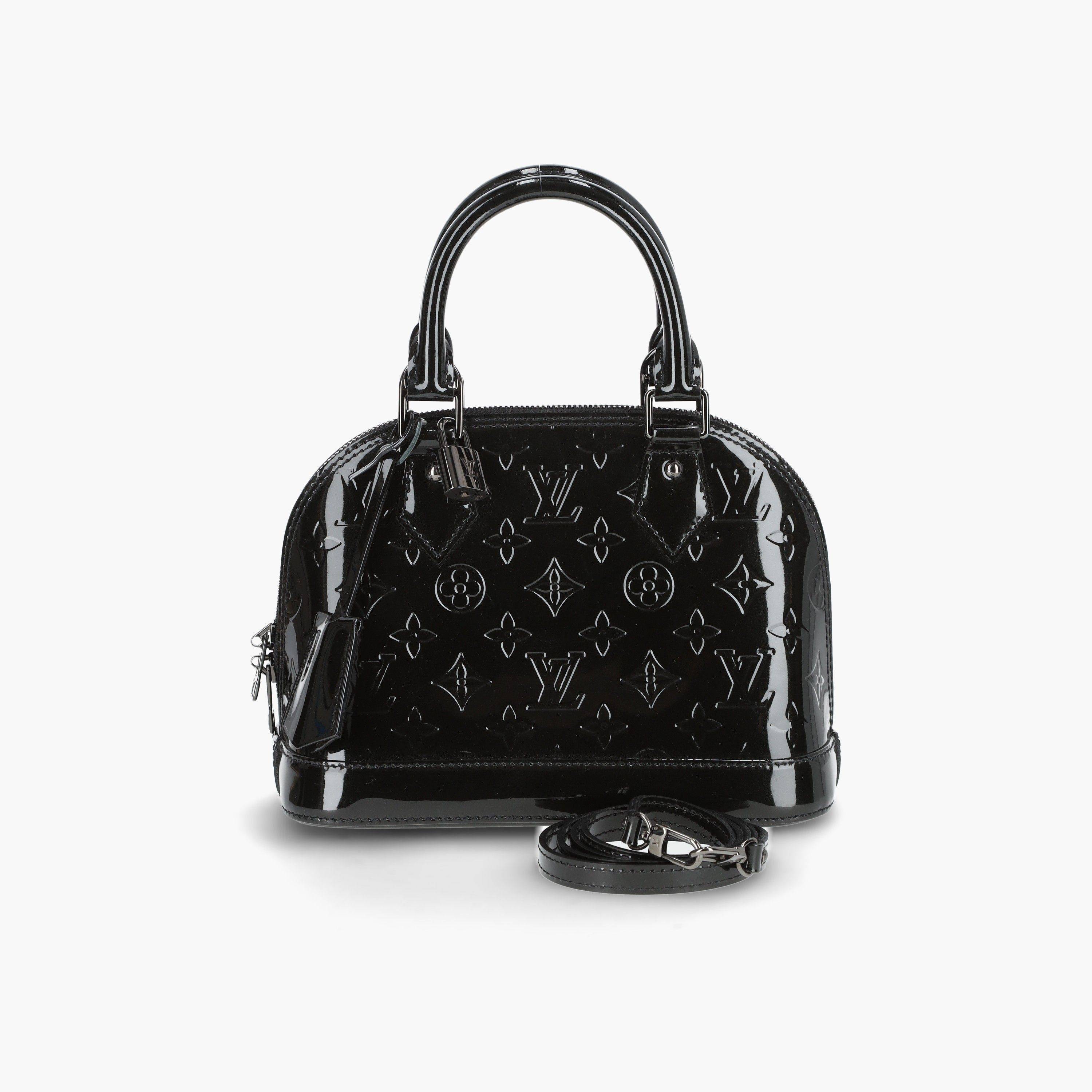 Louis Vuitton Vernis Alma BB Bag - Black (One Size)