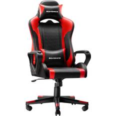 Ergonomisk gamingstol - Maksimal belastning 150 kg - Rød/Sort