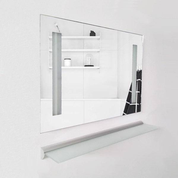 Loevschall Godhavn Spejl med LED lys 90 x 85 cm.