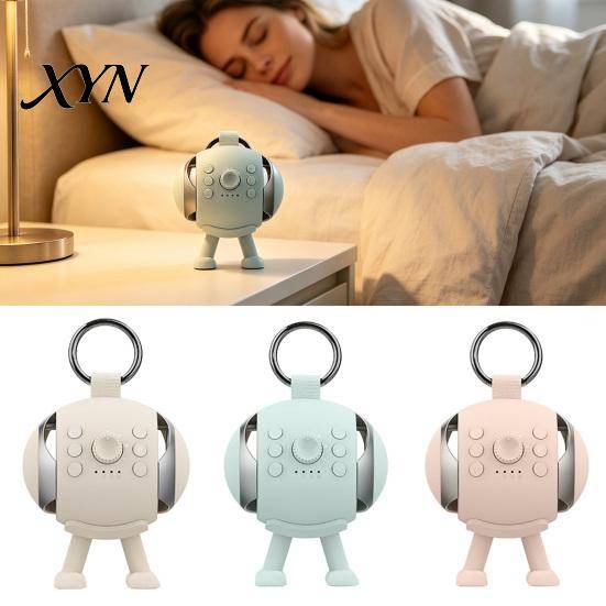 Continuous Play Sleeping Aid White Noise Sound Machine with Bluetooth-compatible Speaker, Portable Baby Sleep Soother Infant Aid, USB Rechargeable lju