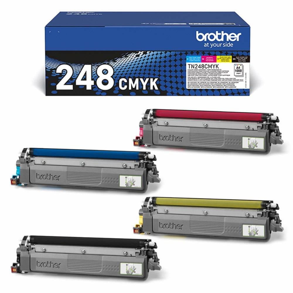 Lasertoner Brother TN248 CMYK valuepack