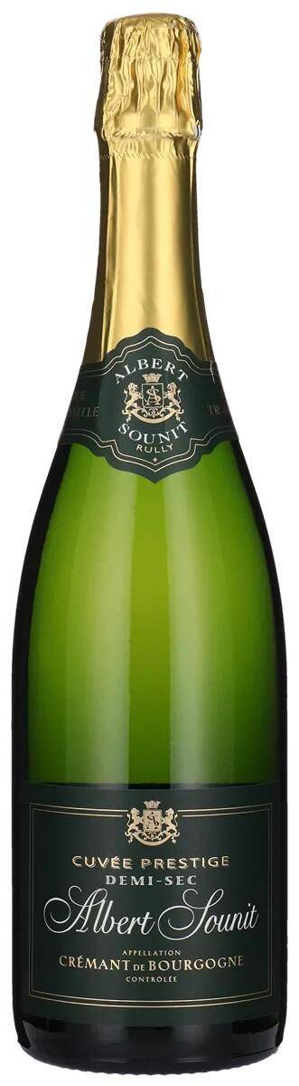 Albert Sounit - Crémant de Bourgogne Cuvée Prestige Demi-Sec 12,5% alk..