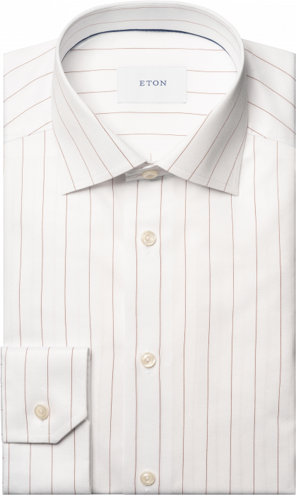 Eton Pin Striped Business Skjorte Contemporary Fit - 42 / L