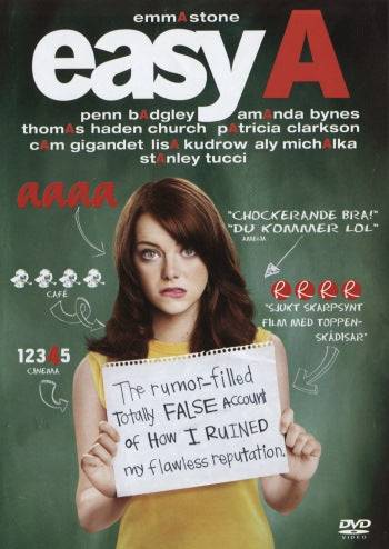 DVD - Easy A (Beg)
