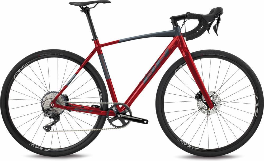 BH Gravelx Alu 2.0 2023 - Shimano GRX Di2 2x12sp - Shimano RS171 Disc - 011 / m / rosso (m)