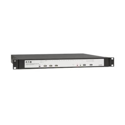 16-portars Cat5e KVM över IP-switch - Virtuella medier, 4 användare (fjärr + 1 lokal port), HDMI-utgång, 1U rackmontering, TAA