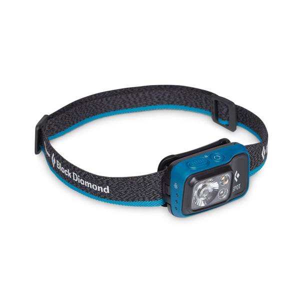 Black Diamond Spot 400 Svart, Blå Pannbandsficklampa LED