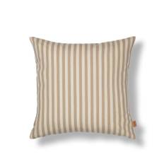 Ferm Living - Strand Outdoor Cushion - Sand/Off-White - Dynor och kuddar - Beige